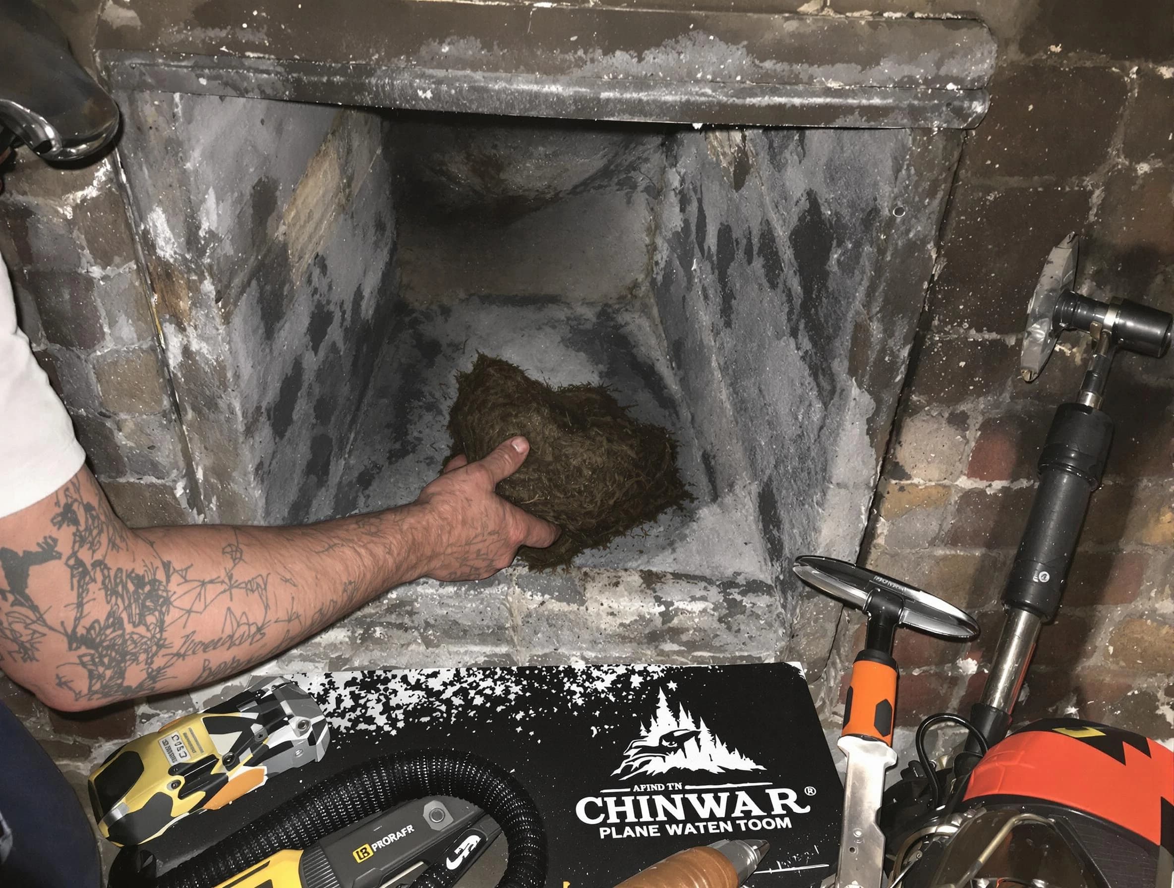 Wheat Ridge Chimney Sweep safely removing debris and screening chimney in Wheat Ridge, CO