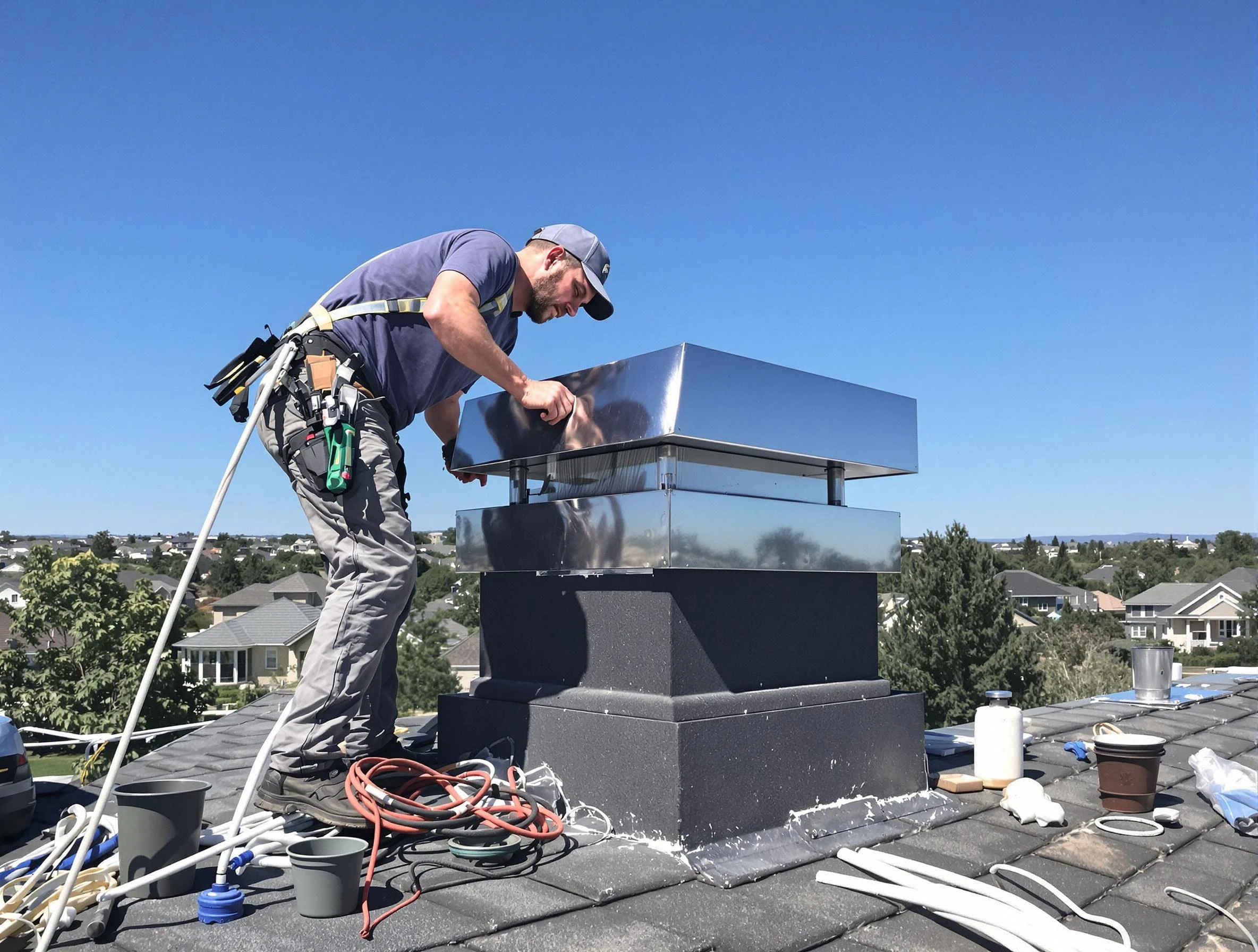 Chimney Cap Services service in Wheat Ridge, CO