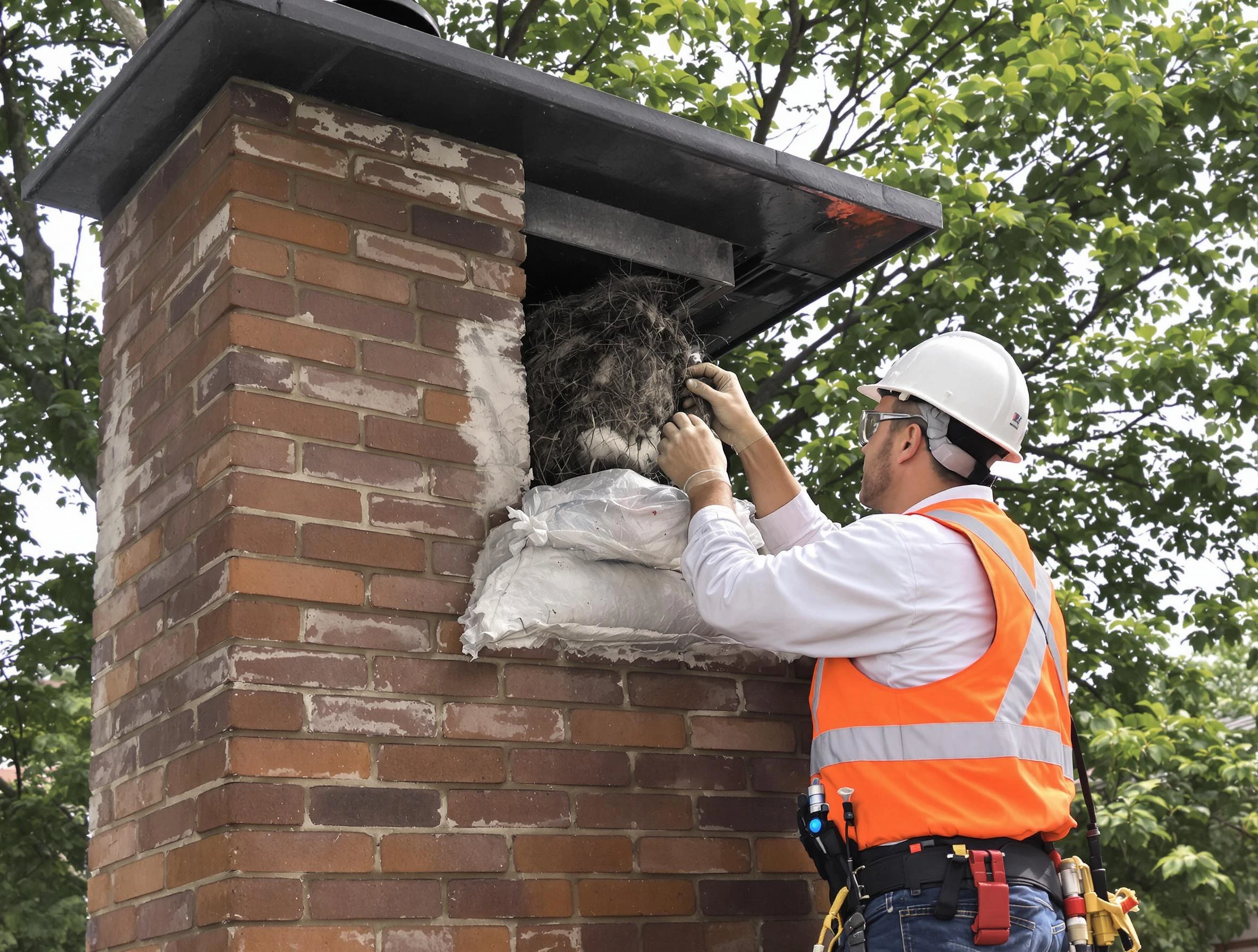 Humane removal of debris and animals by Wheat Ridge Chimney Sweep in Wheat Ridge, CO