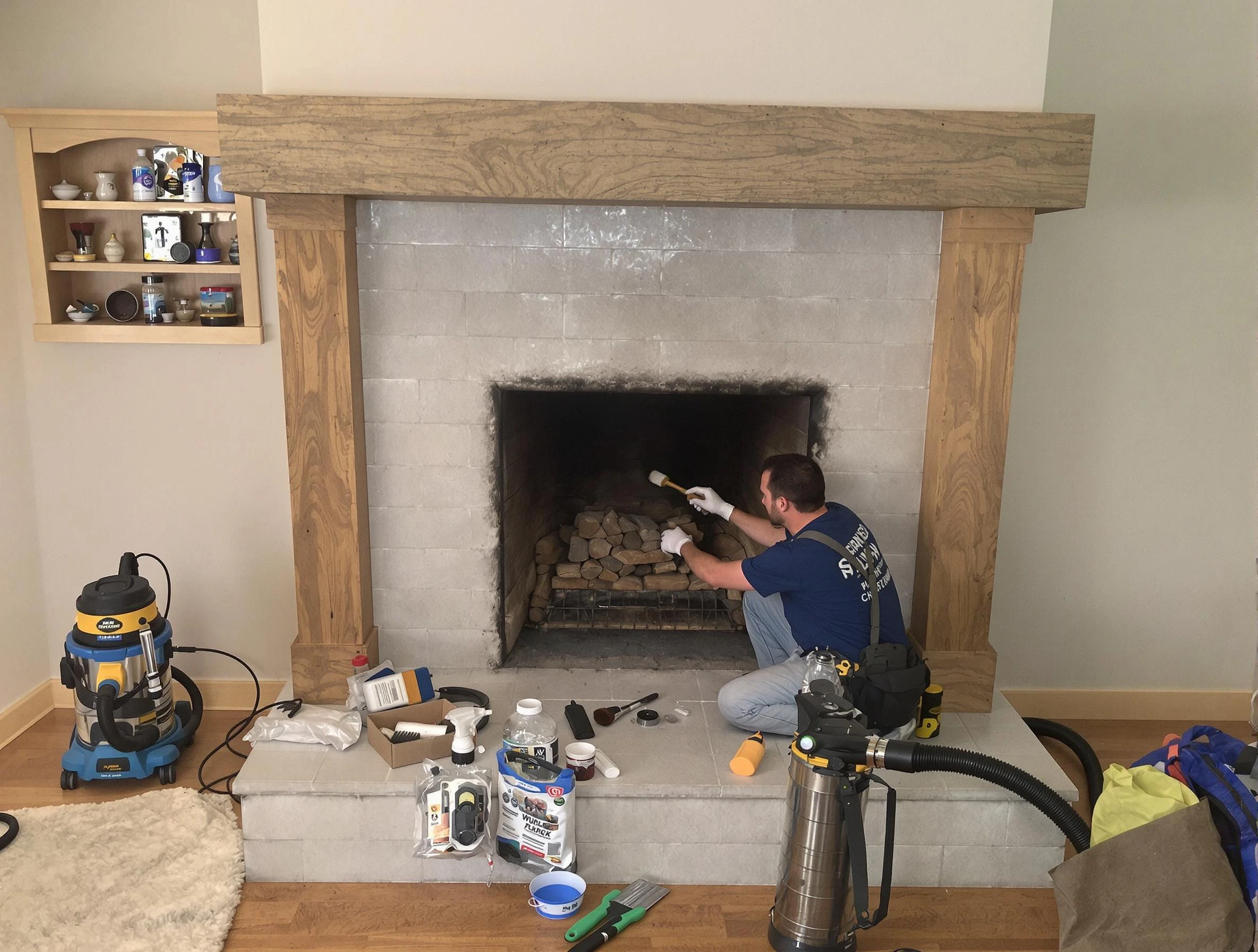 Detailed creosote removal process by Wheat Ridge Chimney Sweep in Wheat Ridge, CO
